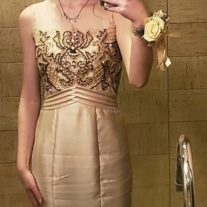 Champagne dress
